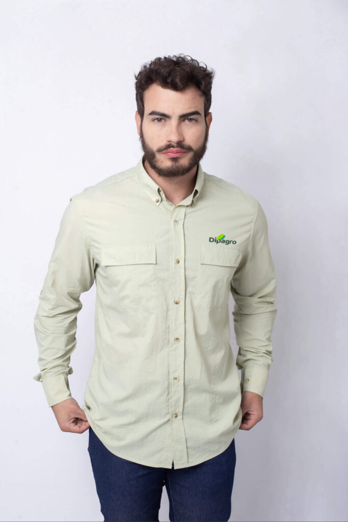 Camisa Masculina Manga Longa Modelo Pesca Beraldo Uniformes
